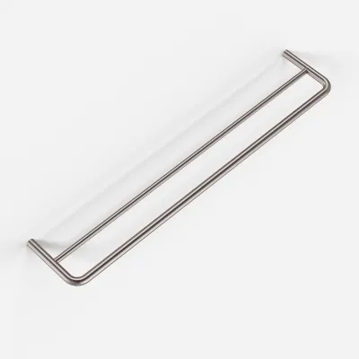 Semplice PS20-60 - Double Towel Bar, PVD Brushed Steel