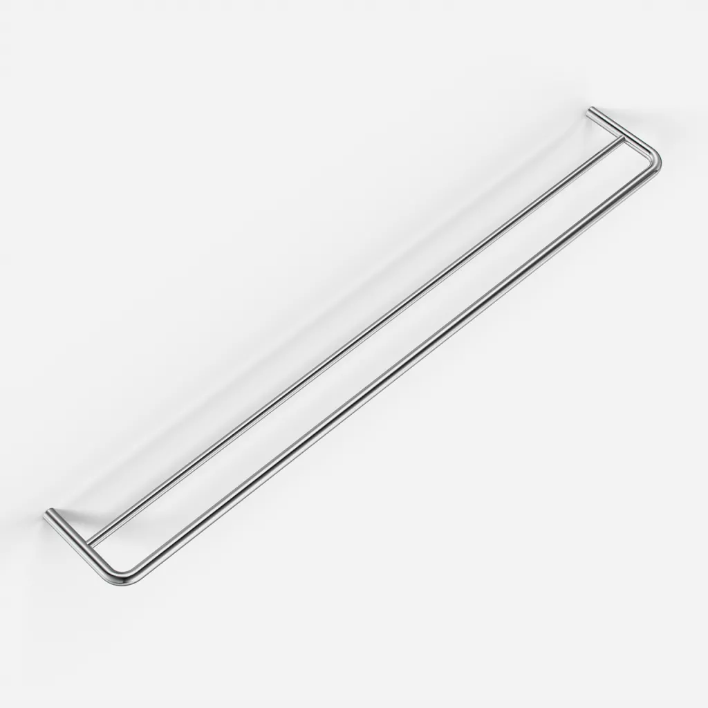 Semplice PS20-80 - Double Towel Rail, Chrome