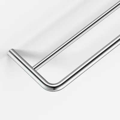 Semplice PS20-80 - Double Towel Rail, Chrome