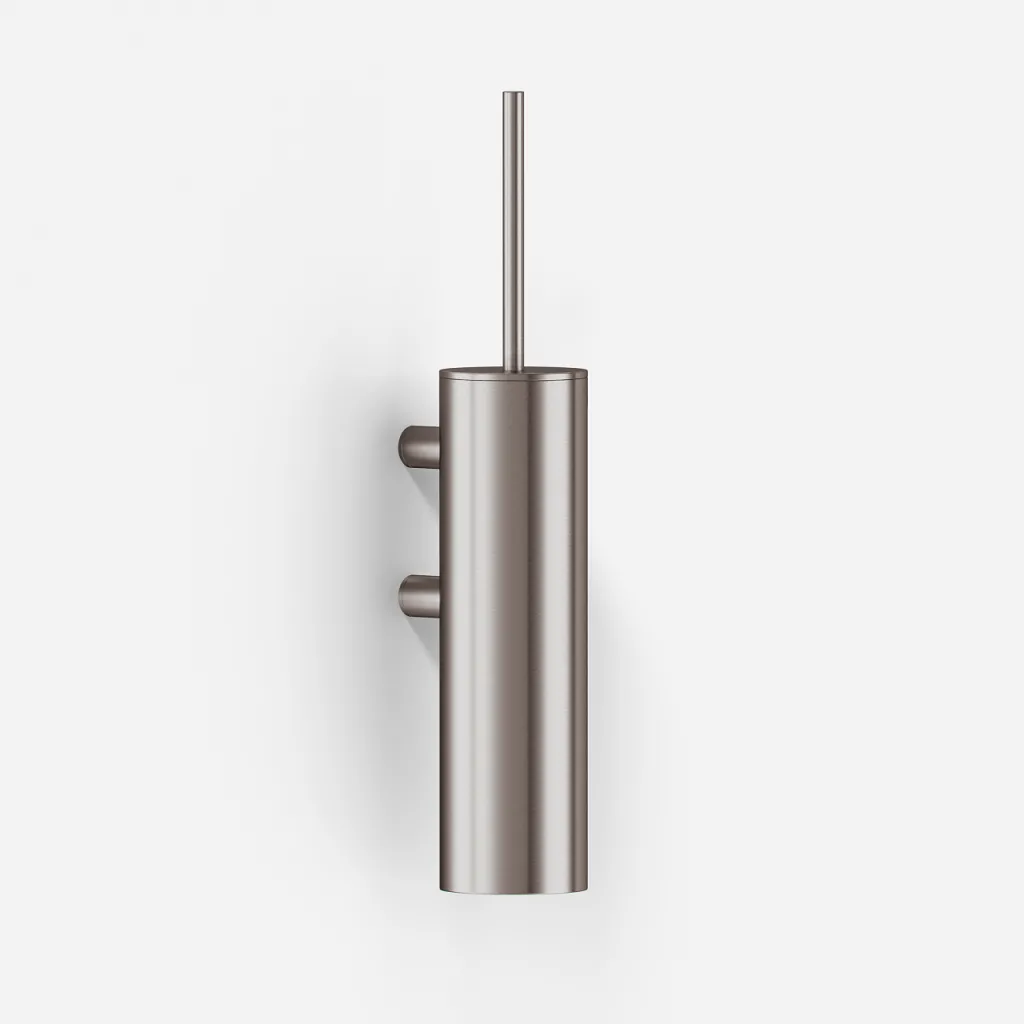 Semplice PS33W - Toilet Brush Wall Mounted, PVD Brushed Steel