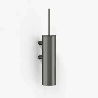 Semplice PS33W - Toilet Brush Wall Mounted, PVD Matt Gun Metal