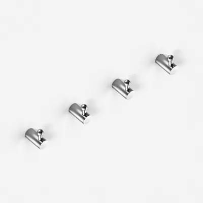 Hassel&Teudt H17 S01 - Towel hook (Set of 4) Chrome