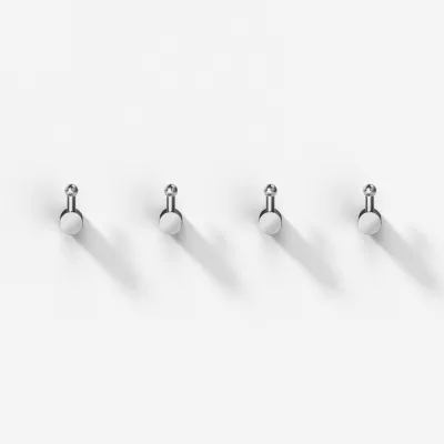 Hassel&Teudt H17 S01 - Towel hook (Set of 4) Chrome