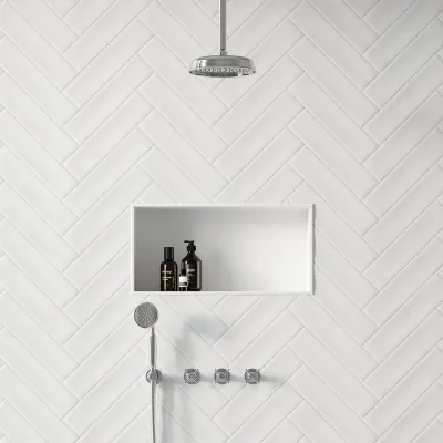 Hassel&Teudt HBR704 S02 - Shower set w/Ø21 cm. Rain DeLuxe w/EasyClean, Ceiling, Chrome