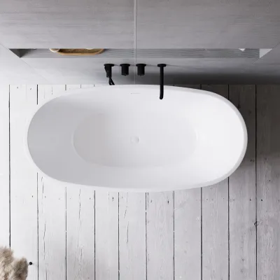 ArkiLife Nomi AN150 - Bathtub 150x72 cm, Glossy White
