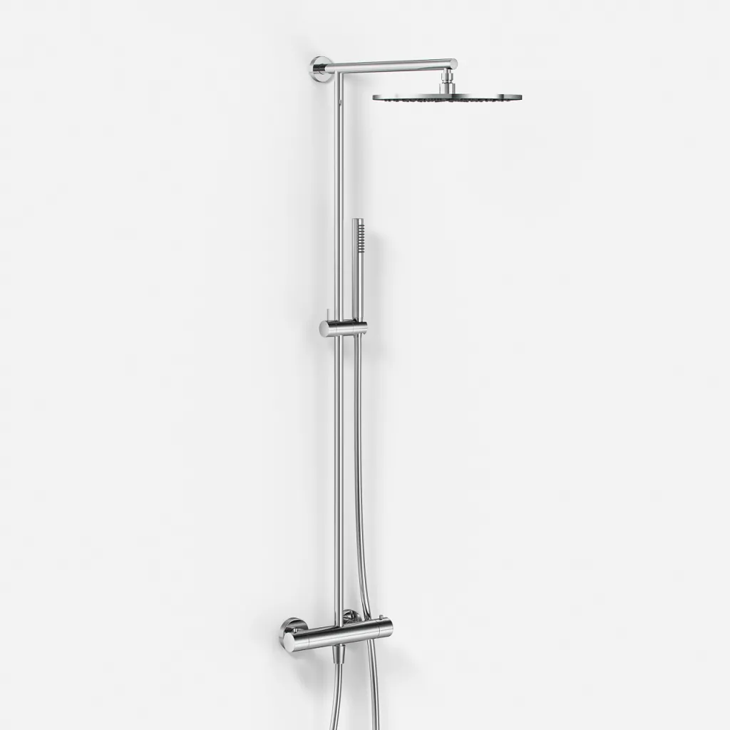 Semplice SRL10 S03 - Thermostat set, Rain DeLuxe RHB30, Ø30 cm, Chrome