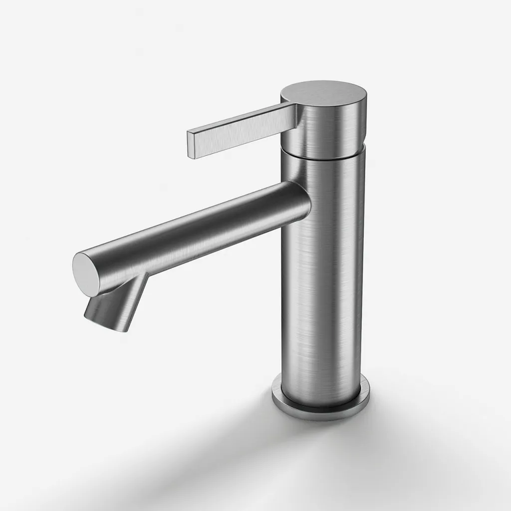 ArkiLife AVAO AA401 - Washbasin armature, Brushed Stainless Steel