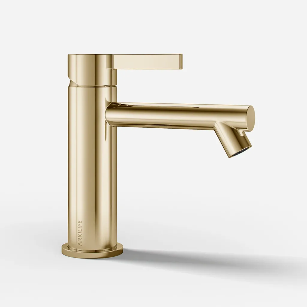 ArkiLife AVAO AA401 - Washbasin faucet, PVD Polished Brass