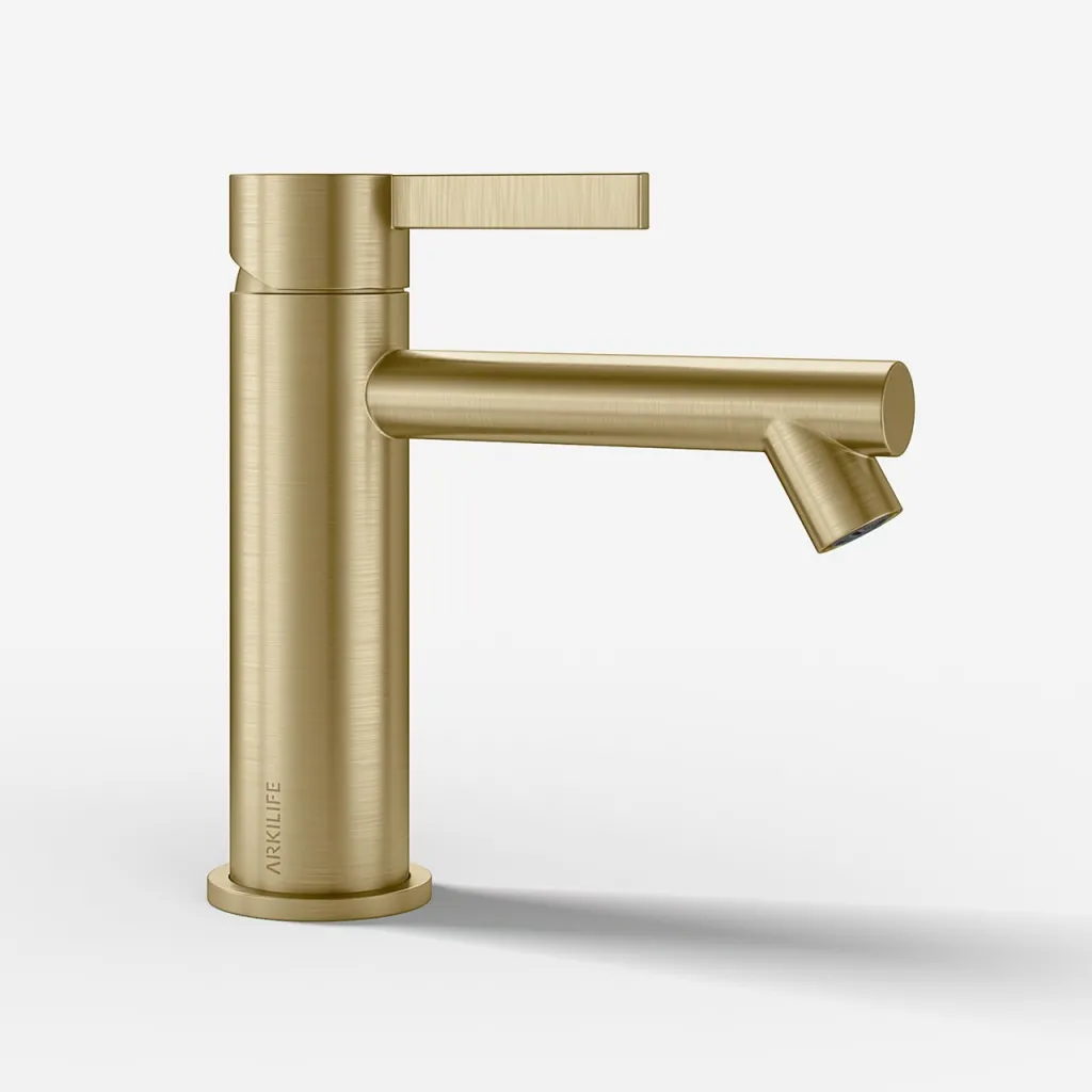 ArkiLife AVAO AA401 - Washbasin faucet, PVD Brushed Brass