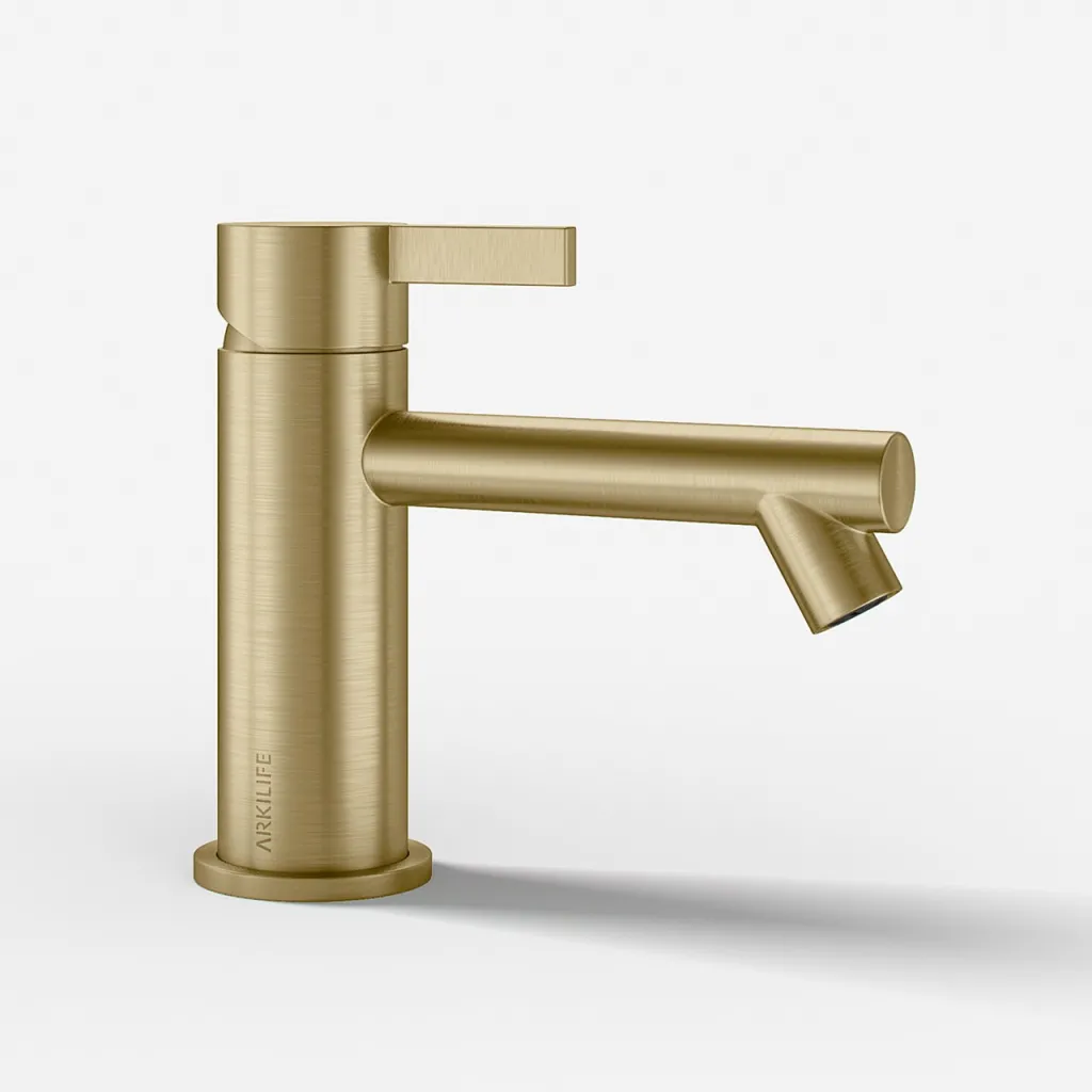 ArkiLife AVAO AA501 - S-size, Basin Faucet, PVD Brushed Brass  