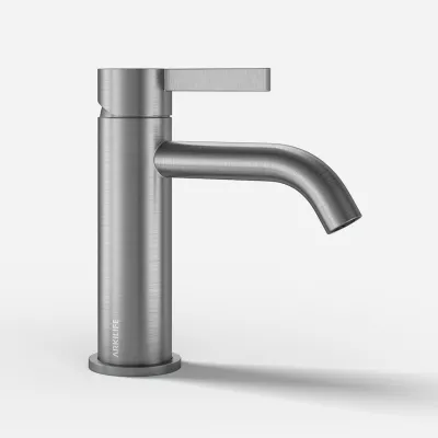 ArkiLife AVAO AA301 - Washbasin armature, Brushed Stainless Steel