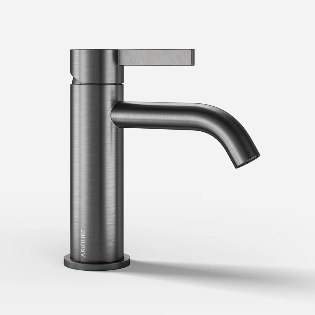 ArkiLife AVAO AA301 - Washbasin faucet, PVD Brushed Gun Metal