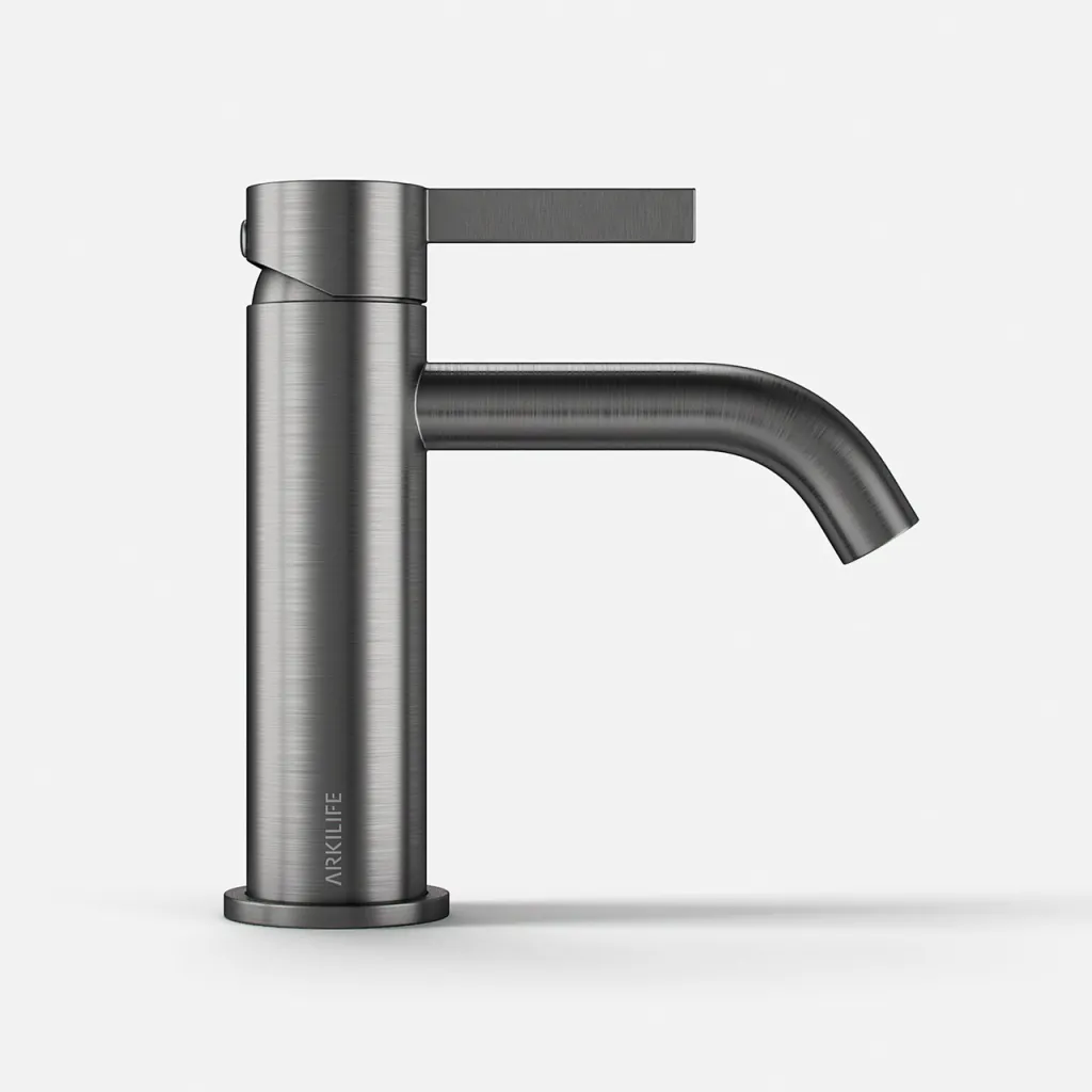 ArkiLife AVAO AA301 - Washbasin faucet, PVD Brushed Gun Metal