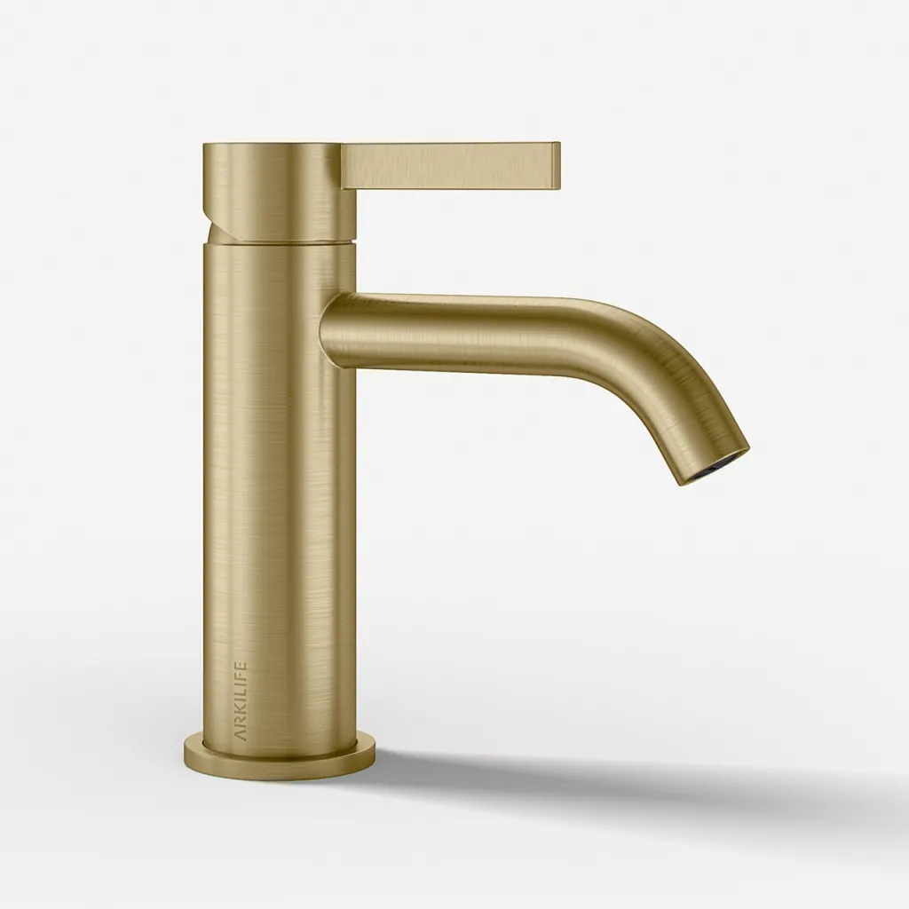 ArkiLife AVAO AA301 - Washbasin faucet, PVD Brushed Brass 
