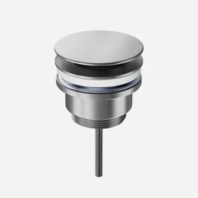 ArkiLife AVAO AABV02 - Universal Bottom Valve, Brushed Stainless Steel
