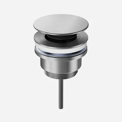 ArkiLife AVAO AABV02 - Universal Bottom Valve, Brushed Stainless Steel