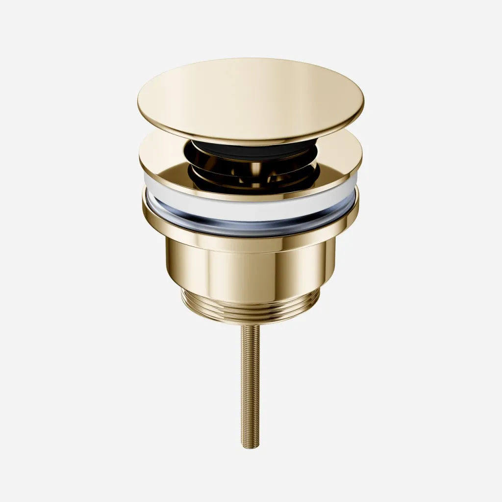 ArkiLife AVAO AABV02 - Universal Bottom Valve, PVD Polished Brass 