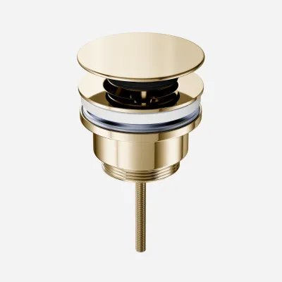ArkiLife AVAO AABV02 - Universal Bottom Valve, PVD Polished Brass 