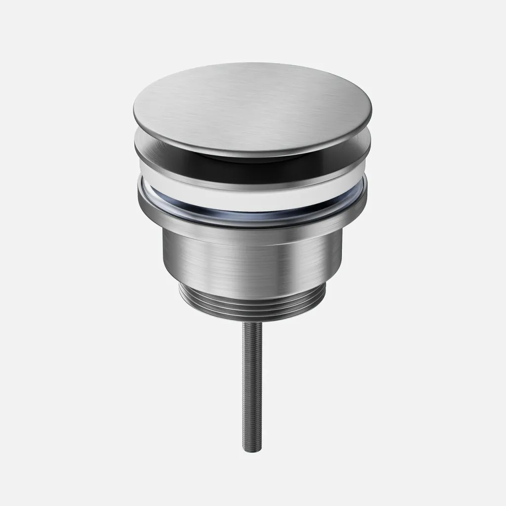 Classwell CBV02 - Universal Bottom Valve, Brushed Stainless Steel