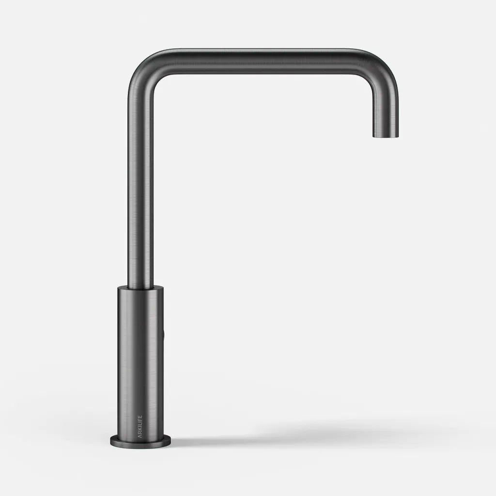 ArkiLife AVAO AAKV101 - Kitchen mixer tap w/22 cm. U-spout, PVD Brushed Gun Metal