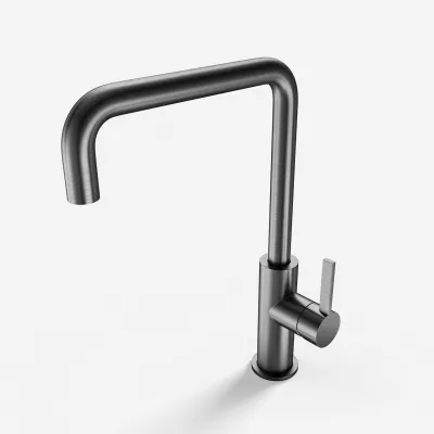 ArkiLife AVAO AAKV101 - Kitchen mixer tap w/22 cm. U-spout, PVD Brushed Gun Metal