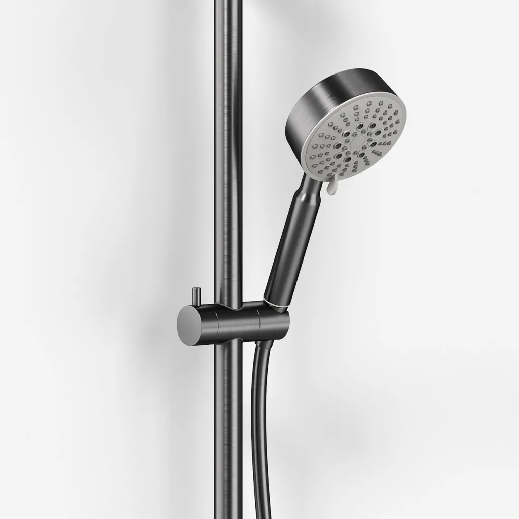 ArkiLife AVAO AABT900 - Thermostat set Ø30 Wellness Rain, PVD Brushed Gunmetal