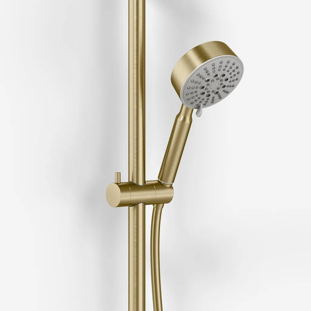 ArkiLife AVAO AABT900 - Thermostat set Ø30 Wellness Rain, PVD Brushed Brass