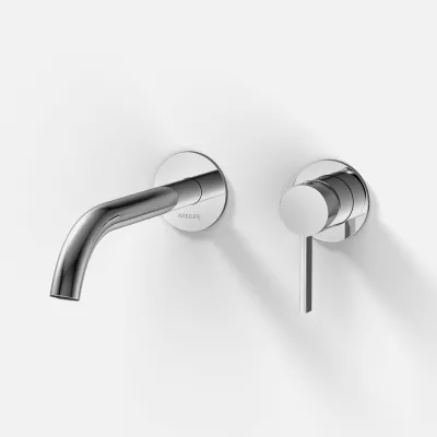 ArkiLife AVAO AA502 - Washbasin armature w/22 cm spout, Chrome