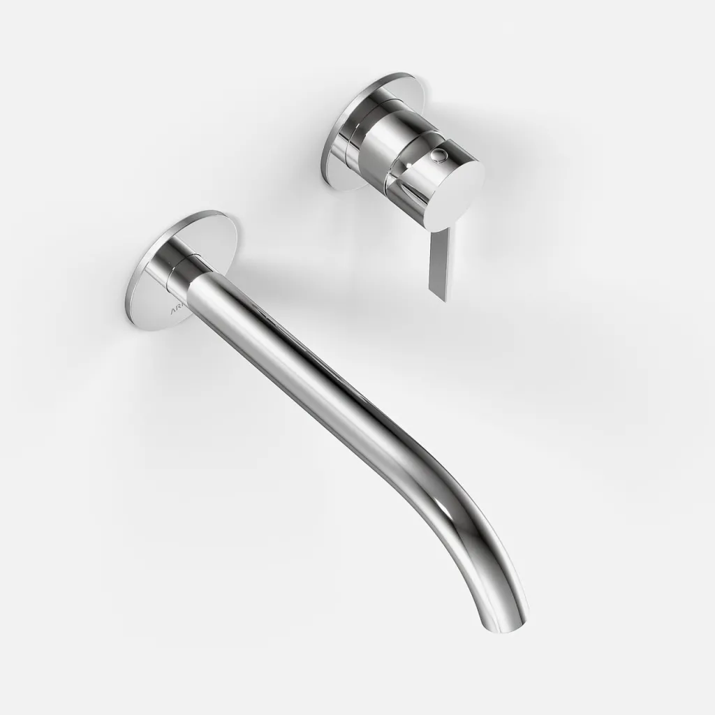 ArkiLife AVAO AA502 - Washbasin armature w/22 cm spout, Chrome