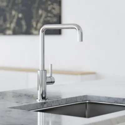 ArkiLife AVAO AAKV101 - Kitchen mixer tap. w/22 cm. U-spout, Chrome