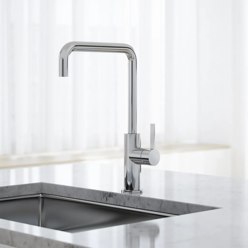 ArkiLife AVAO AAKV101 - Kitchen mixer tap. w/22 cm. U-spout, Chrome
