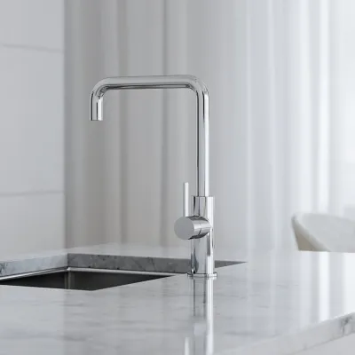 ArkiLife AVAO AAKV101 - Kitchen mixer tap. w/22 cm. U-spout, Chrome