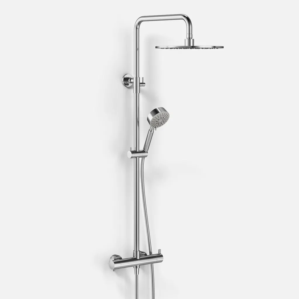 ArkiLife AVAO AABT900 - Thermostat set Ø30 Wellness Rain w/EasyClean, Chrome