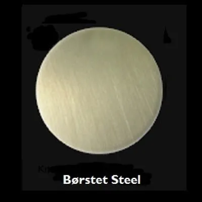 Vetro Kombi Kit 400 Round - Brushed Steel