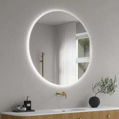 Pulcher Coco Backlight PM3-100 - Ø100 cm. LED Backlight Mirror w/Anti-fog