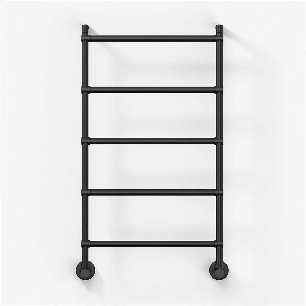Vetro DeLuxe 442/5 - Waterborne Luxury Towel Warmer, Matte Black
