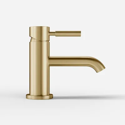 Semplice SHV101 - Single-lever basin mixer, PVD Brushed Brass