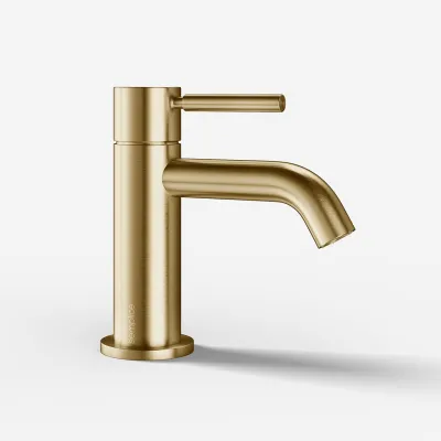 Semplice SHV401 - Single-lever Basin Mixer, PVD Brushed Brass