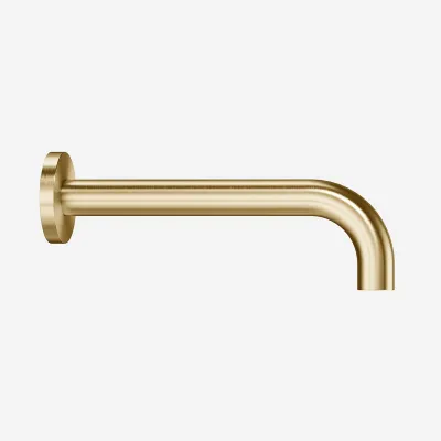 Semplice SSP420 - Tub spout 20 cm, PVD Brushed Brass