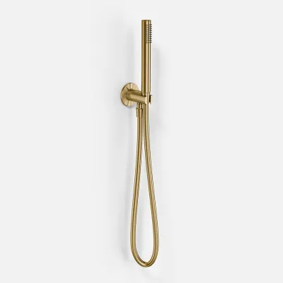 Semplice/Fly Classic SSH220 - Hand shower set, PVD Brushed Brass