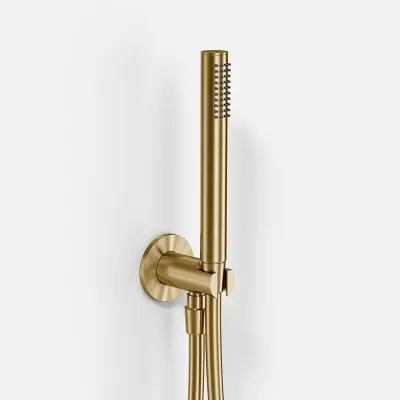 Semplice/Fly Classic SSH220 - Hand shower set, PVD Brushed Brass