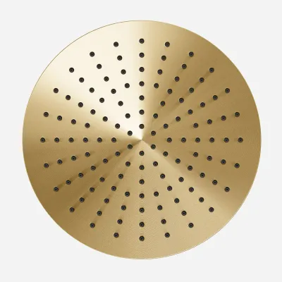 Semplice RHB30 - Shower head, PVD Brushed Brass