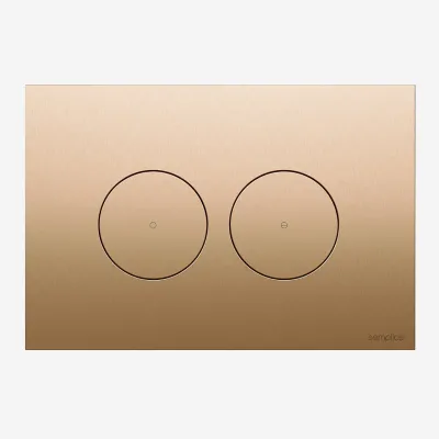 Semplice SX-O1 - Flush Plate, PVD Brushed Copper