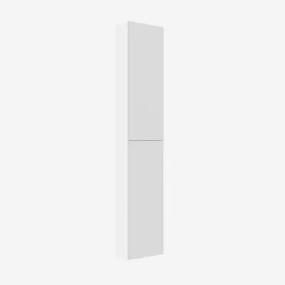 Pulcher Mood MHC1631 - Wall cabinet W30xD16xh160 cm Matt white