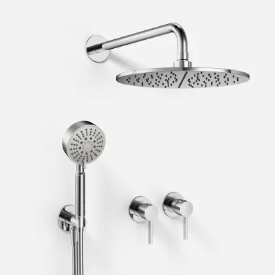 ArkiLife AVAO AA801 S01 - Ø30 cm. Wellness Rain w/EasyClean, Chrome
