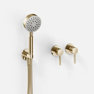 ArkiLife AVAO AA801 S01 - Ø30 Wellness Rain w/EasyClean, PVD Polished Brass