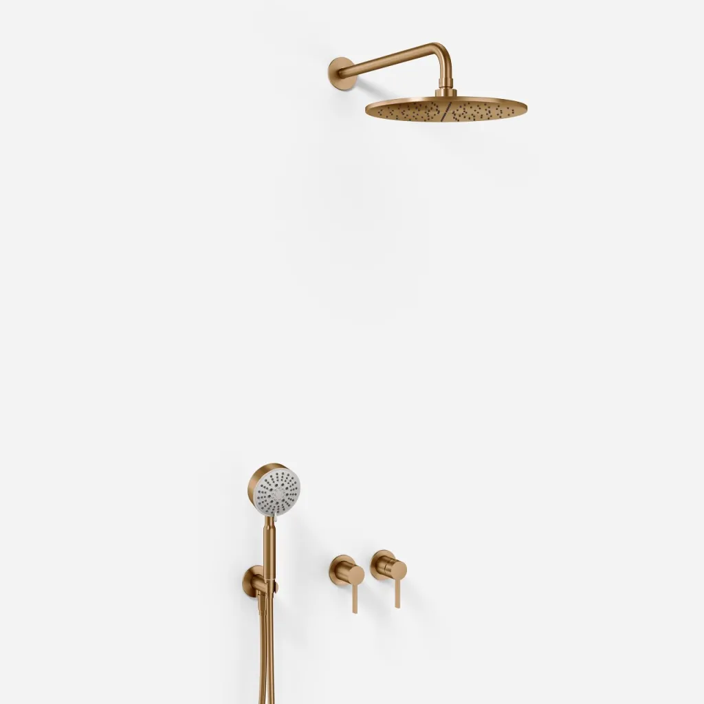 ArkiLife AVAO AA801 S01 - Ø30 Wellness Rain w/EasyClean, PVD Brushed Copper