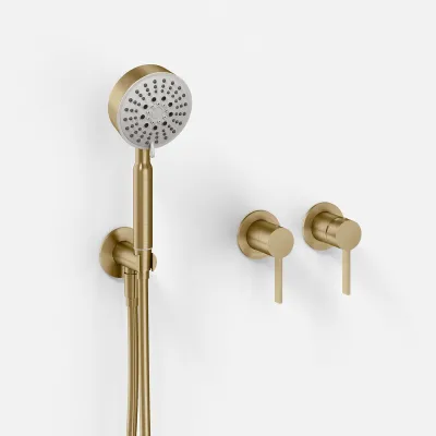 ArkiLife AVAO AA801 S01 - Ø30 Wellness Rain w/EasyClean, PVD Brushed Brass