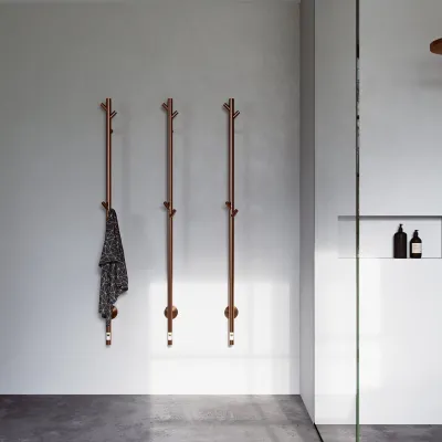 Pulcher® Style PS14 - Electric Towel Warmer w/Timer, PVD Brushed Copper