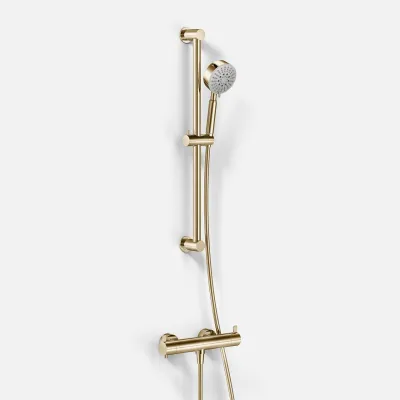 ArkiLife AVAO AABT204 S01 - Thermostat incl. Shower set, PVD Polished Brass